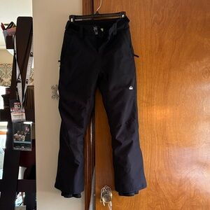 Quiksilver Black Insulated Ski Pants